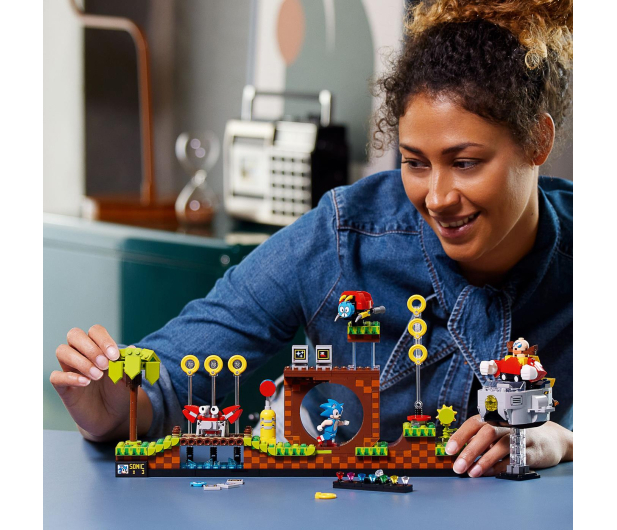 LEGO Ideas 21331 Sonic the Hedgehog™ – Strefa Zielonego Wzgórza - 1088233 - zdjęcie 7